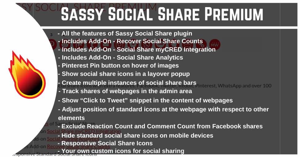 Sassy Social Share Premium Demo